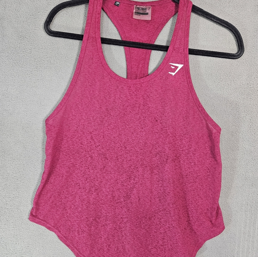Gymshark Womens Small Tank Top Shirt Sheer